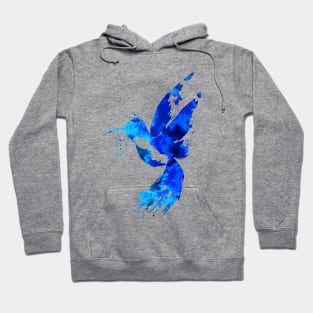 Blue Hummingbird Hoodie